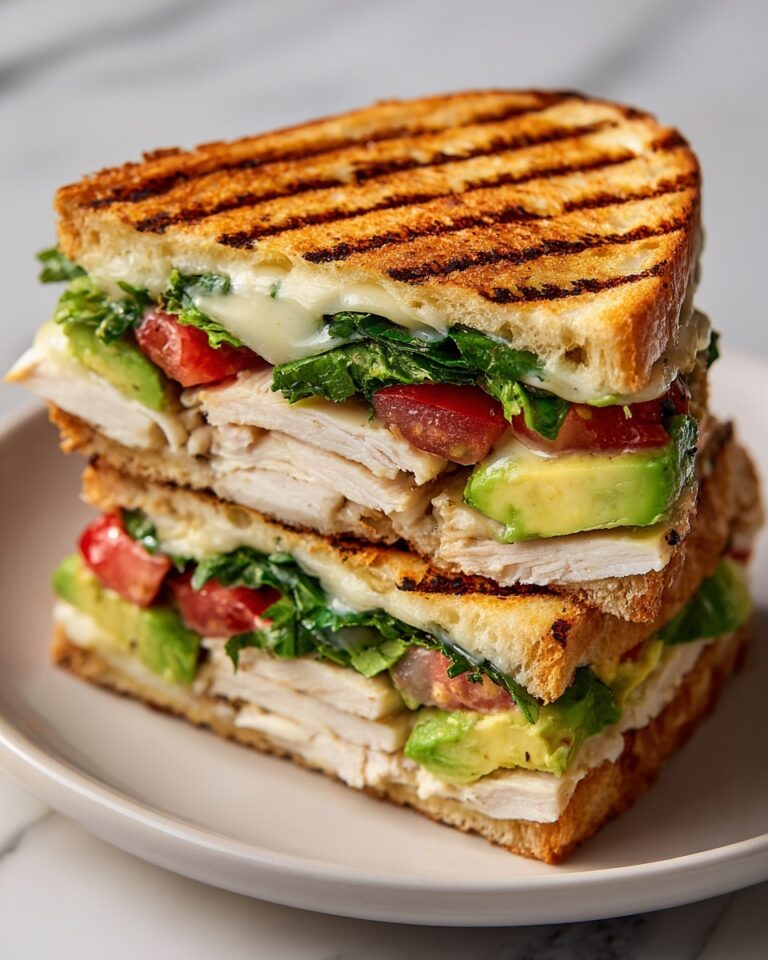 Chicken and Avocado Panini Recipe