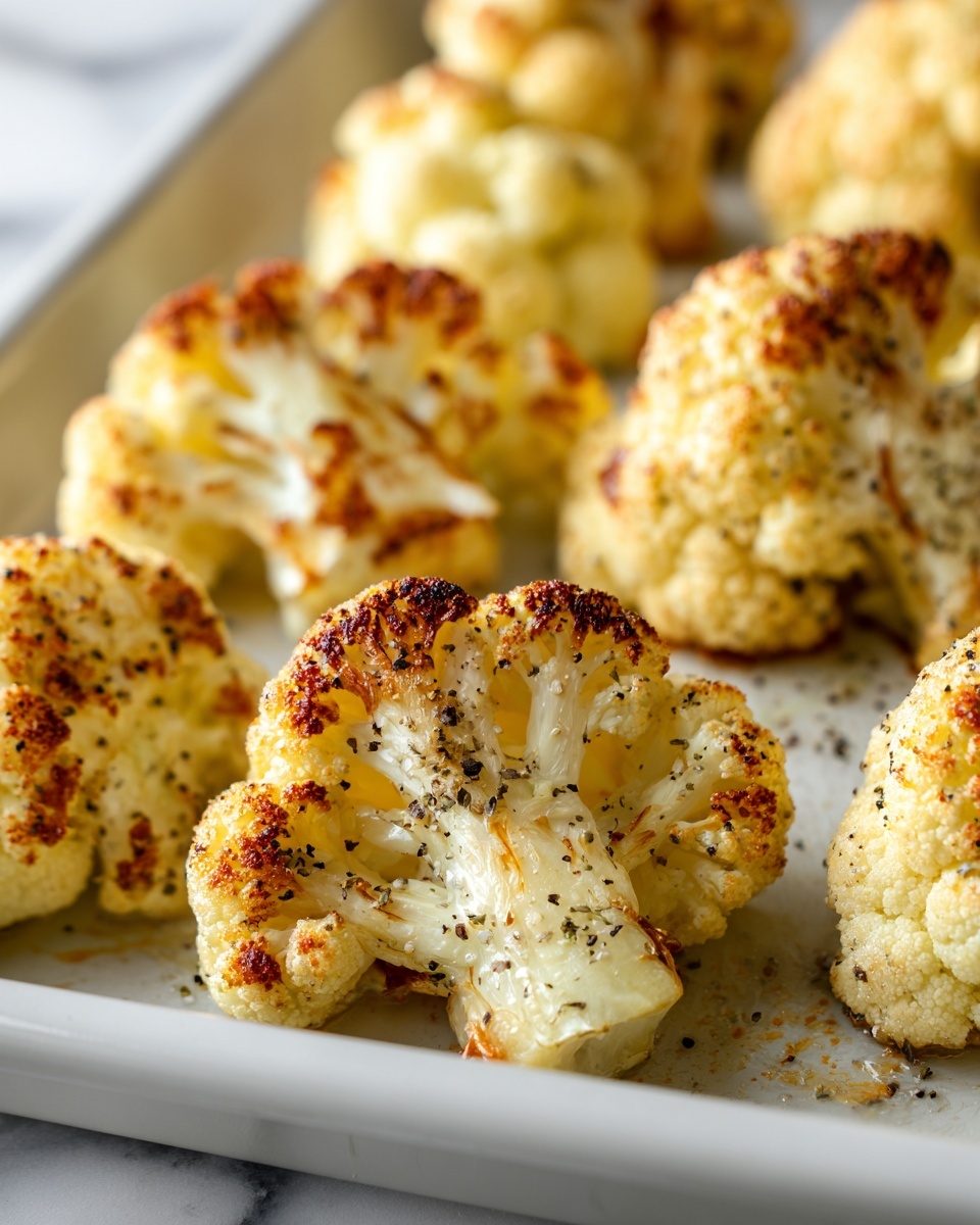 Crispy Parmesan Roasted Cauliflower Recipe - Recipe Image