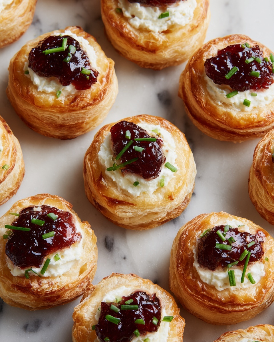 Cranberry Cream Cheese Appetizer Bites Recipe - Recipe Image