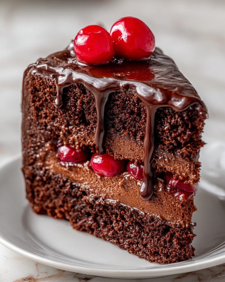 Decadent Black Forest Cheesecake Cake Recipe