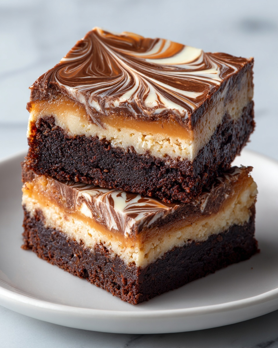 Honey Bun Brownies Recipe - Recipe Image
