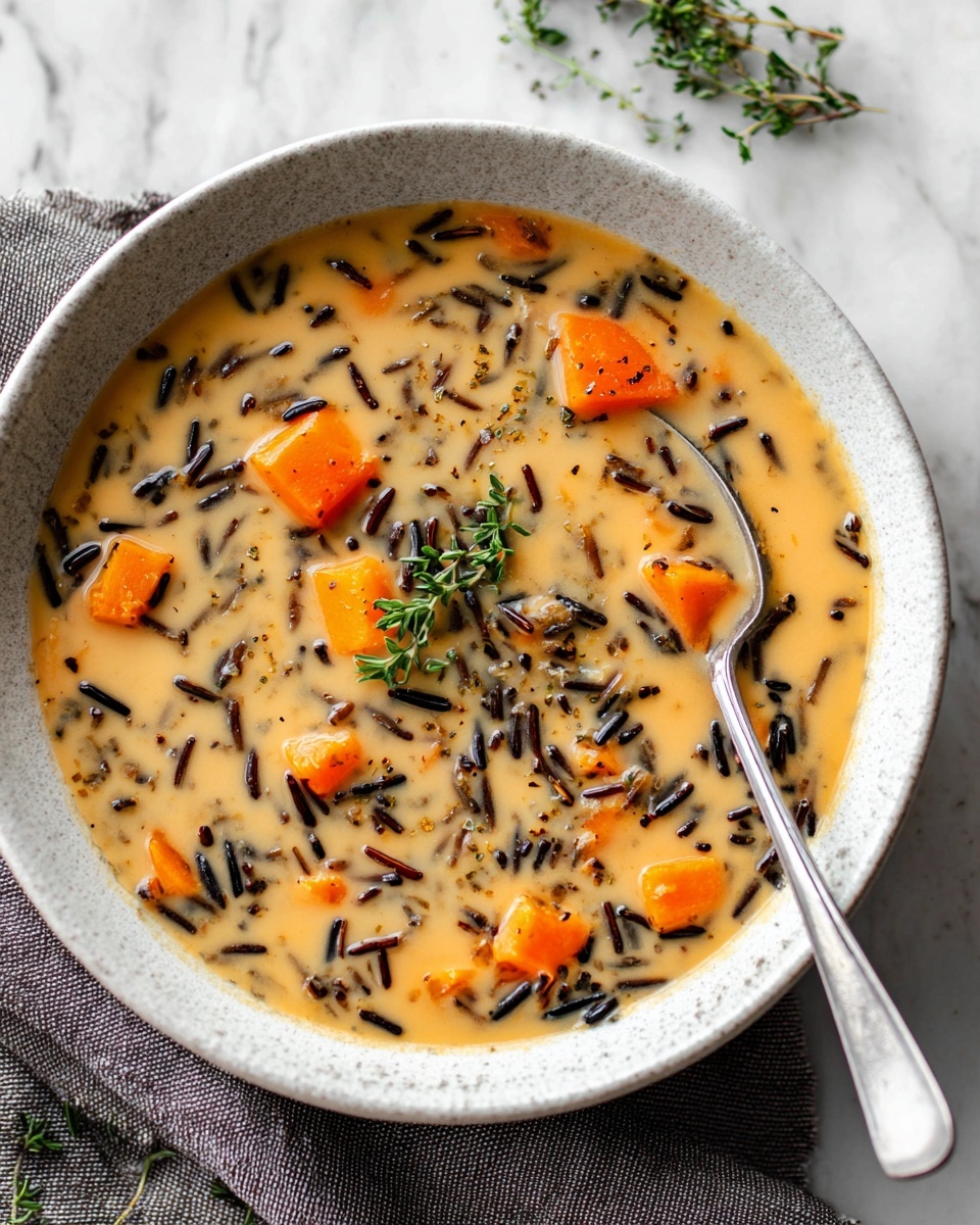 Cozy Winter Wild Rice Soup Recipe - Recipe Image