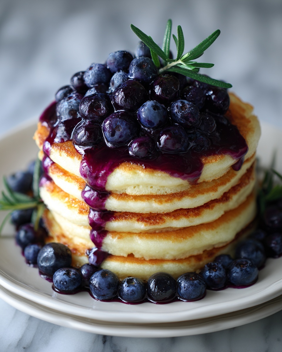 Blueberry Blender Pancakes Recipe - Recipe Image