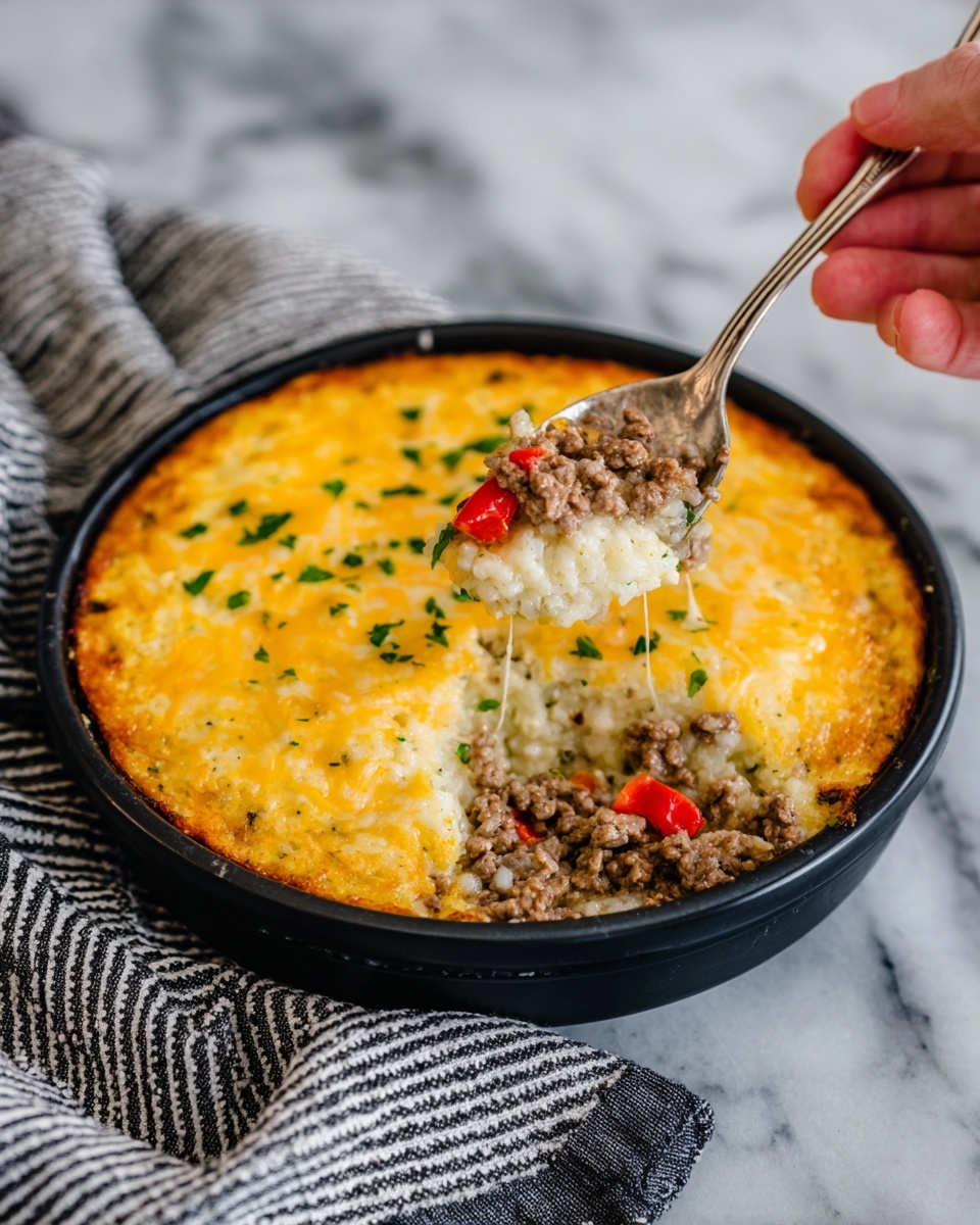 Cheesy Taco Rice Recipe - Recipe Image