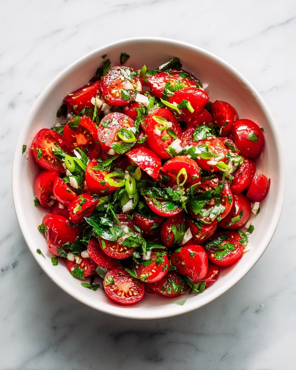 Lebanese Tomato Salad Recipe - Recipe Image