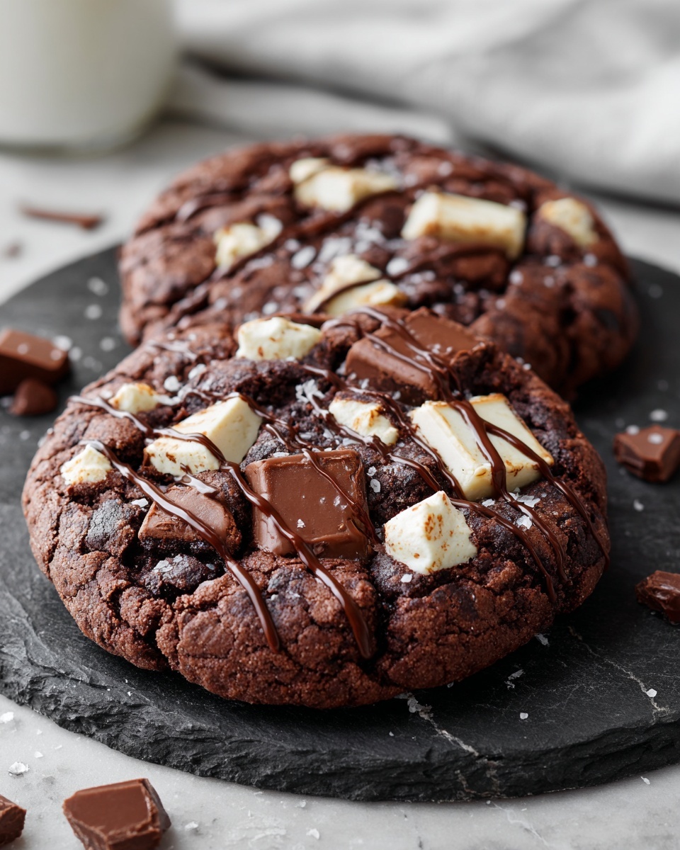 Chocolate Andes Mint Cookies Recipe - Recipe Image
