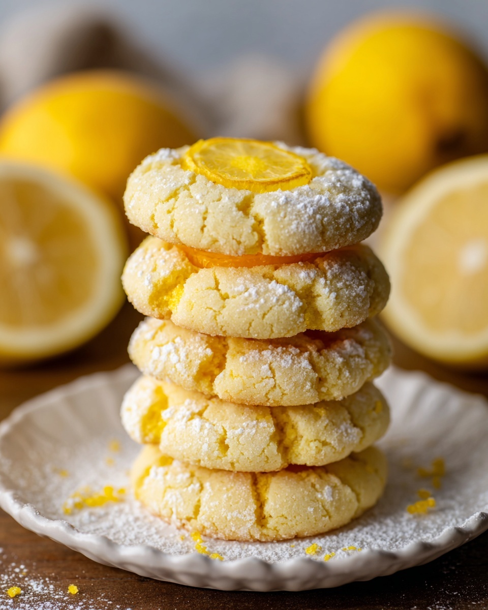 Lemon Sugar Cookies Recipe - Recipe Image