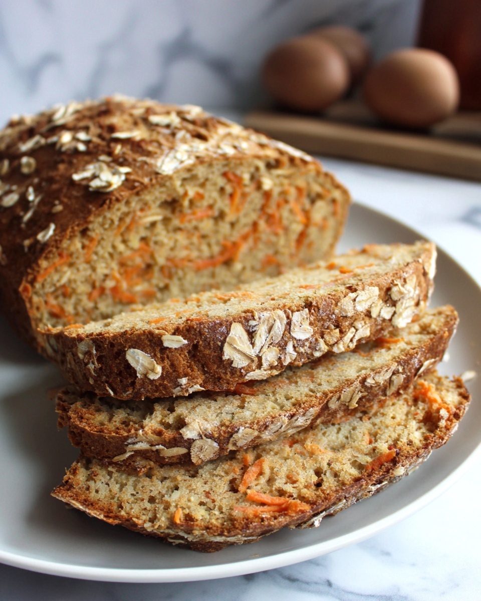 Pineapple Carrot Oat Bread Recipe - Recipe Image