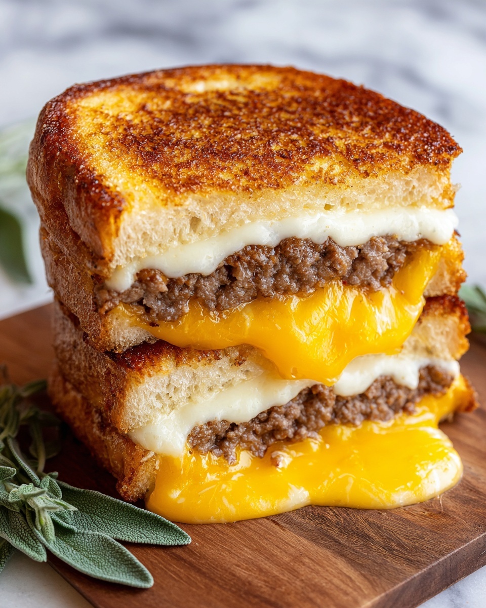 Delicious Patty Melts Recipe - Recipe Image