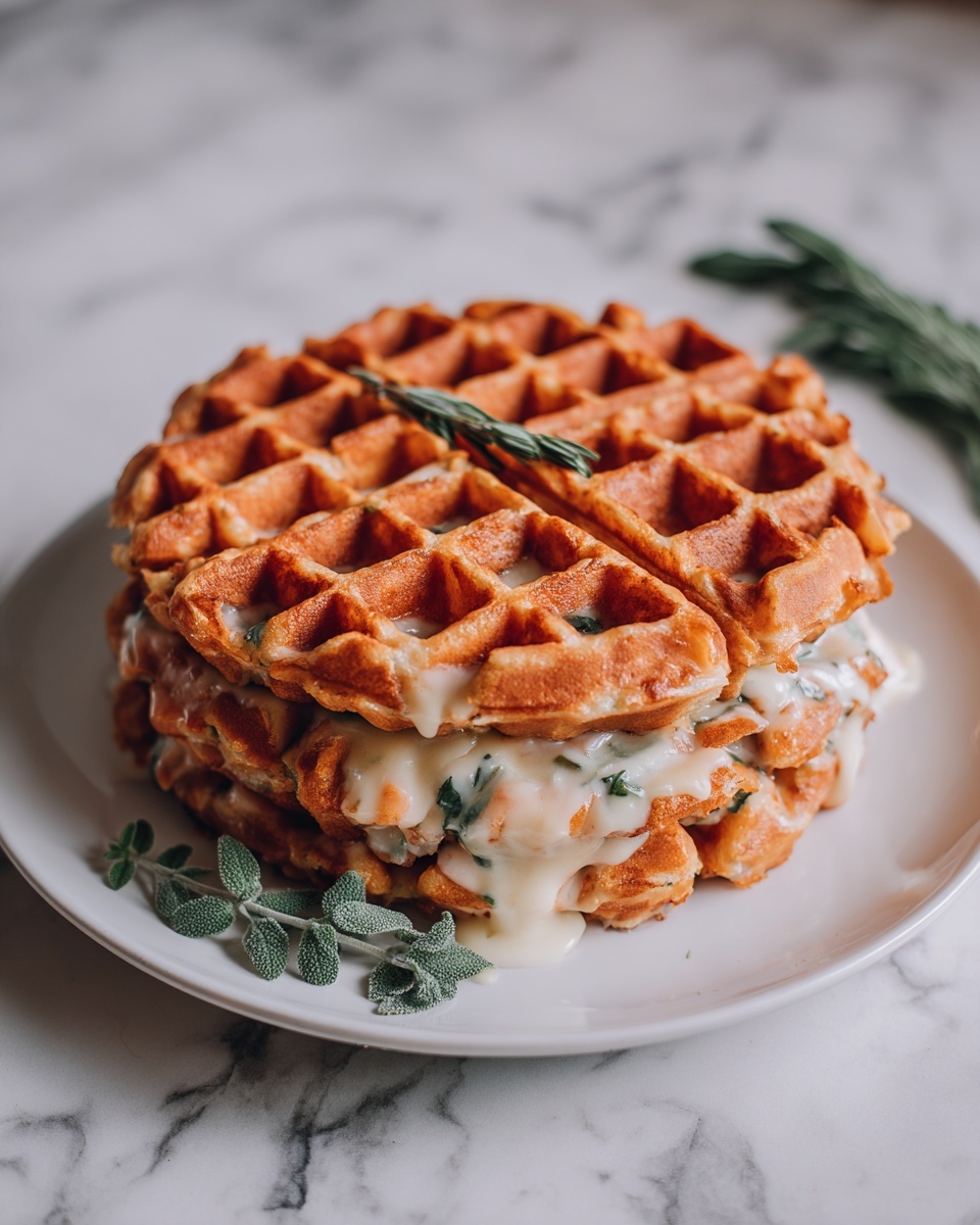 Grilled Cheese Chaffles Recipe - Recipe Image