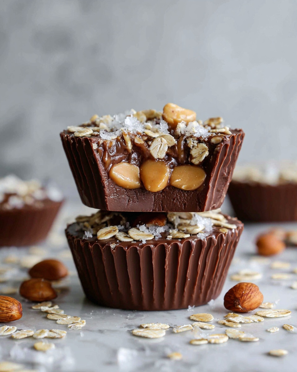 No-Bake Peanut Butter Granola Cups Recipe - Recipe Image