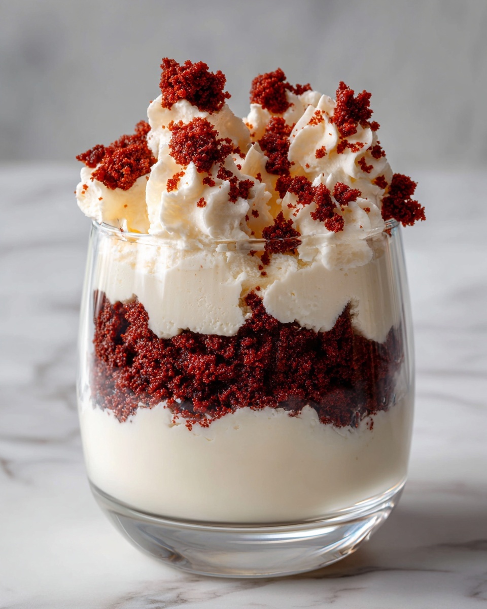 Red Velvet Cheesecake Trifle Recipe - Recipe Image