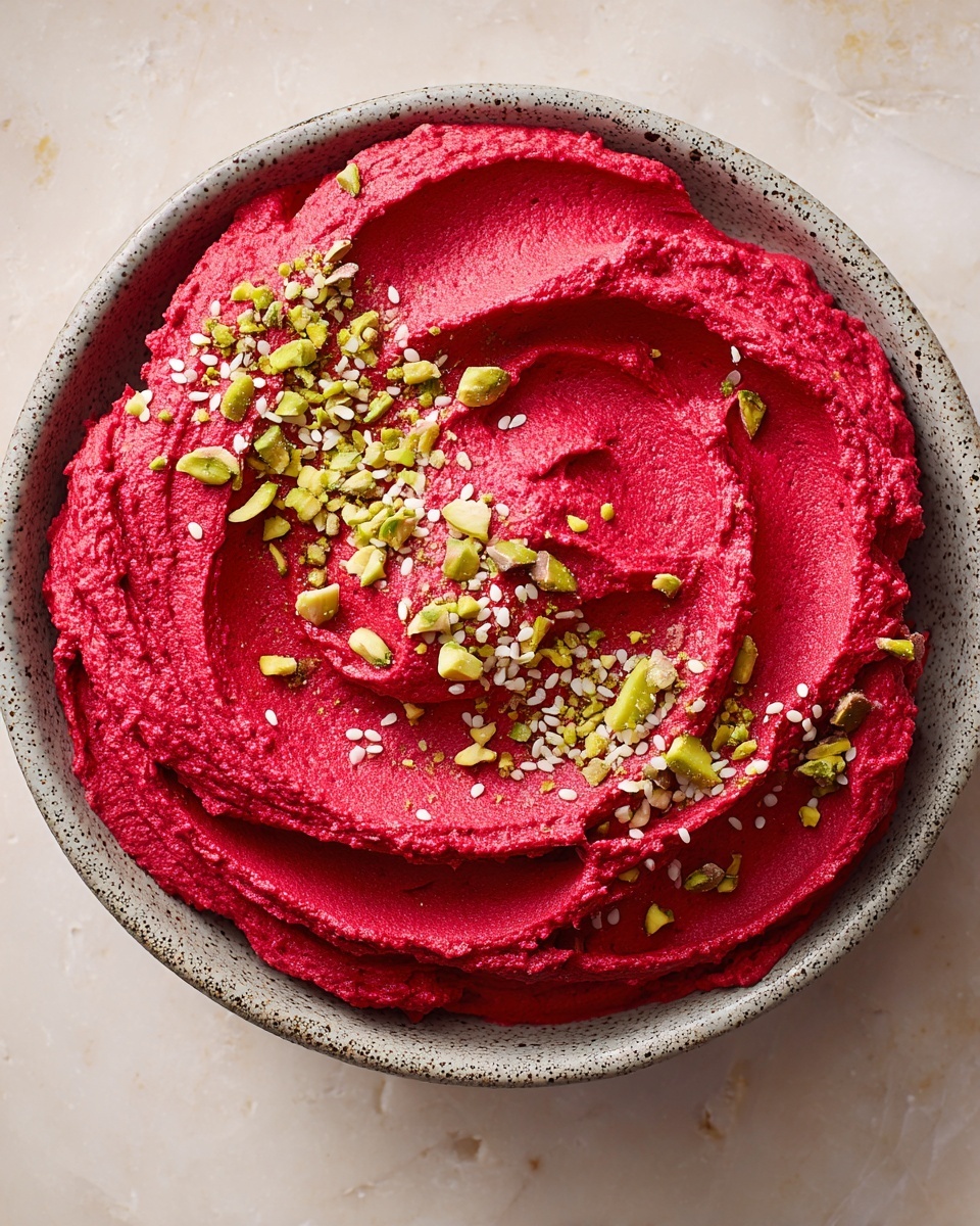 Roasted Beetroot Hummus Recipe - Recipe Image