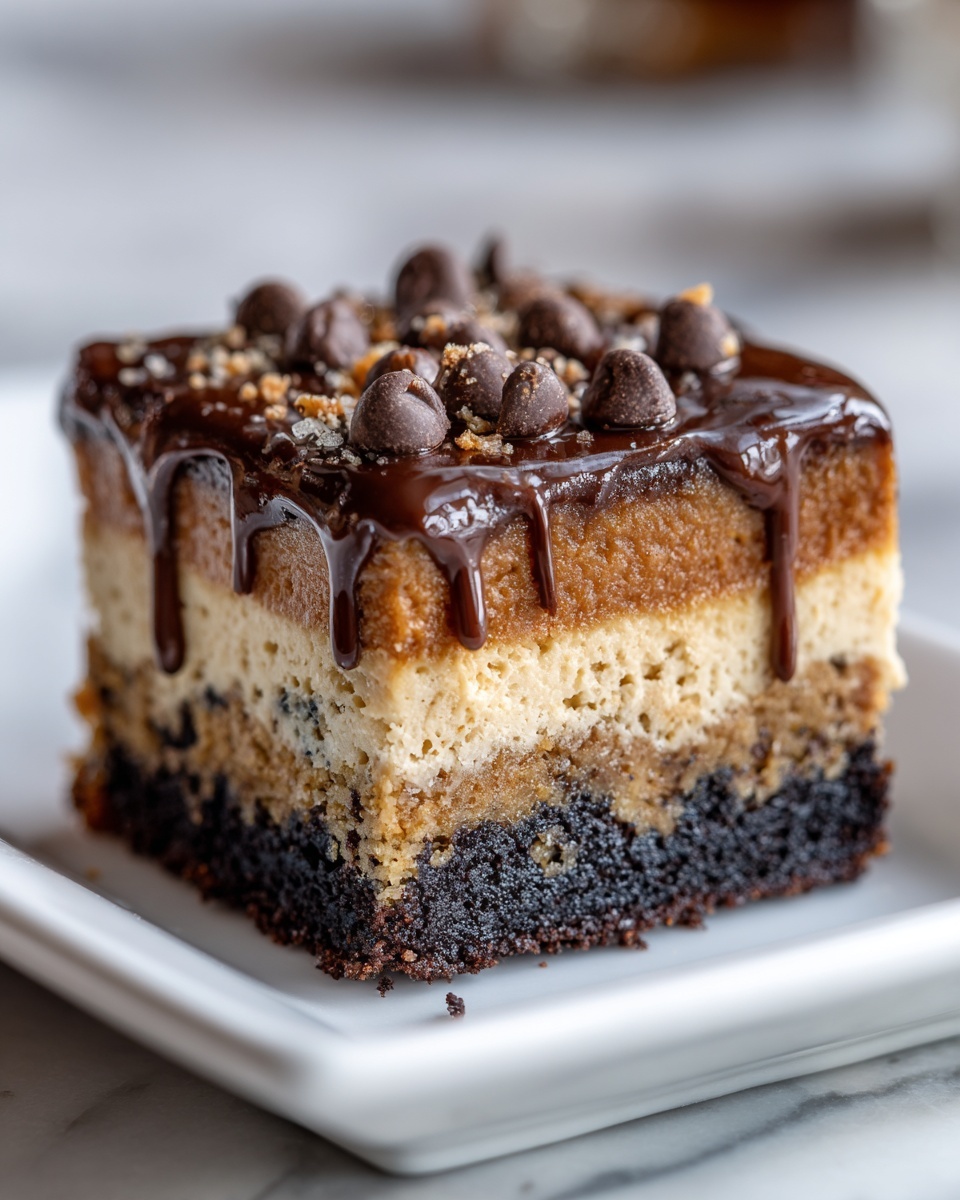 Chocolate Peanut Butter Lasagna Recipe - Recipe Image