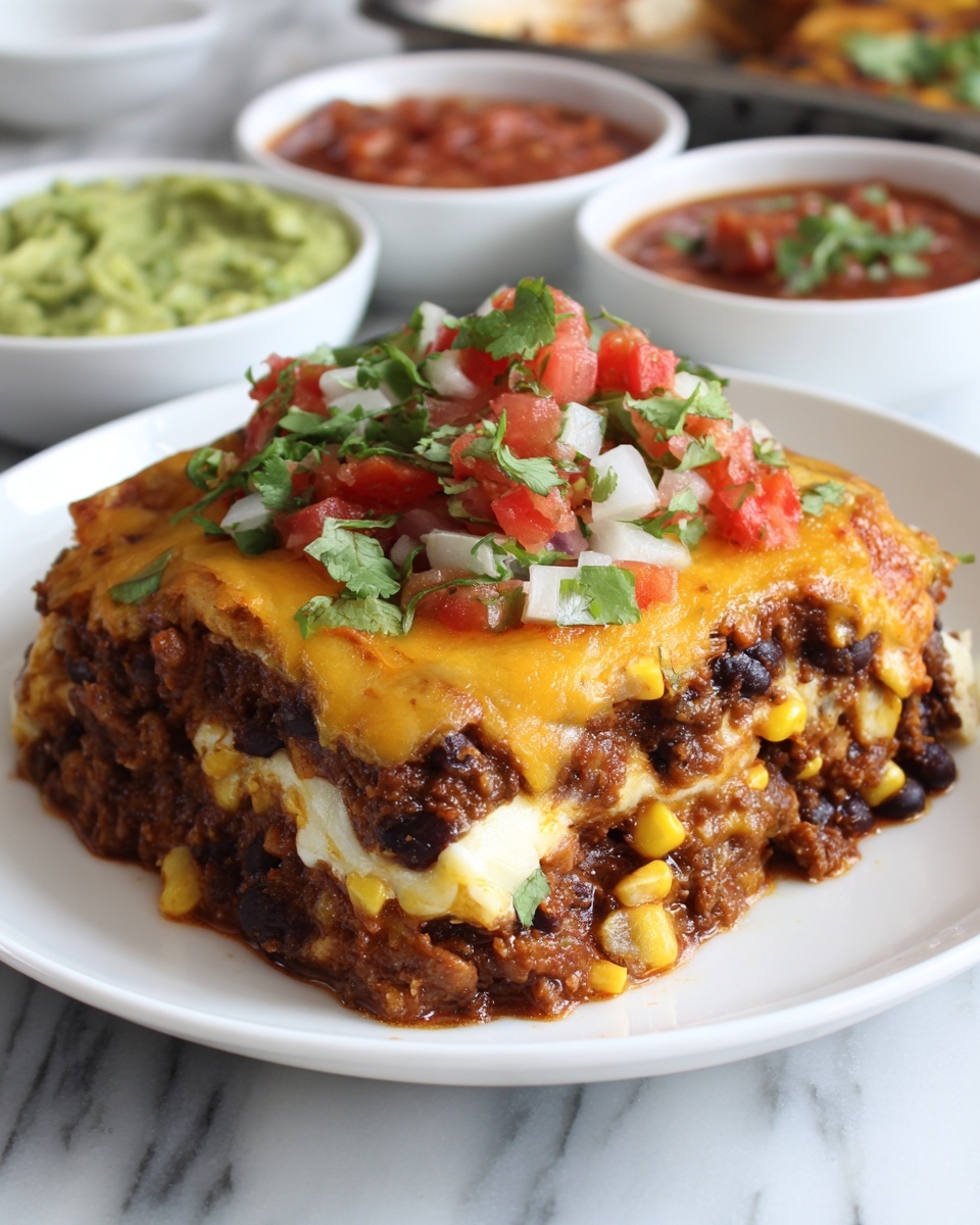 Cornbread Taco Bake Recipe - Recipe Image