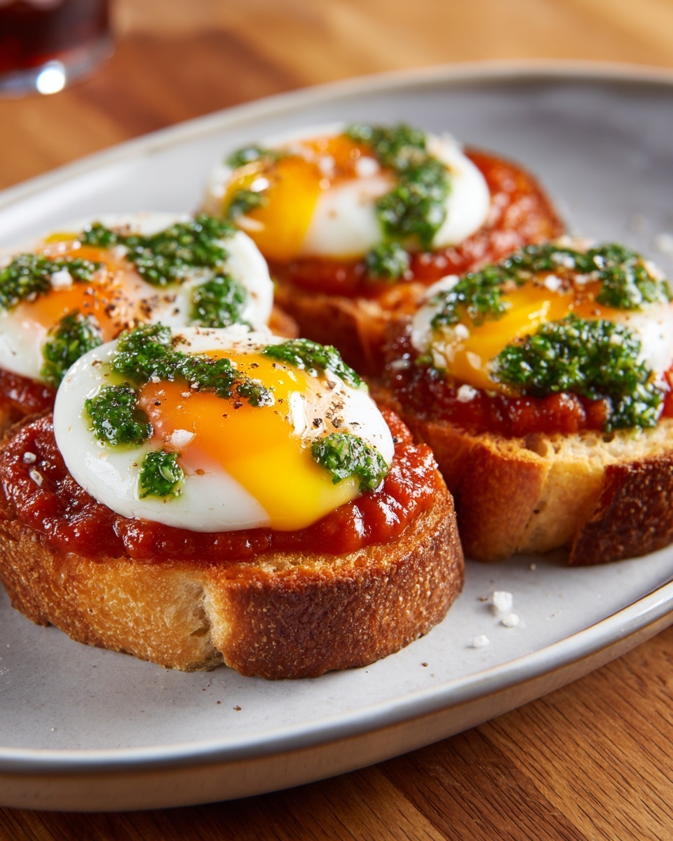 Shakshouka Toast Recipe - Recipe Image