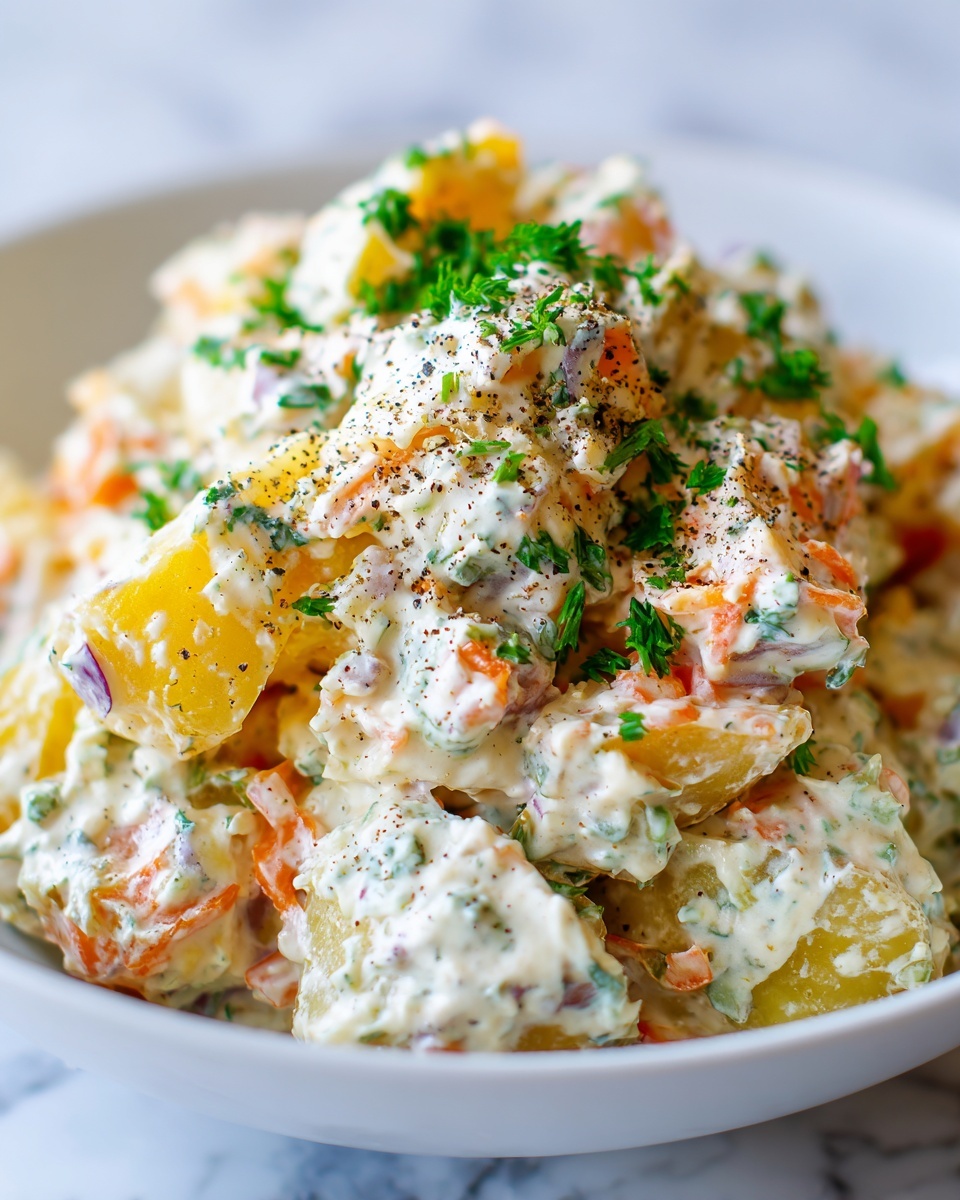 Classic Creamy Potato Salad Recipe - Recipe Image