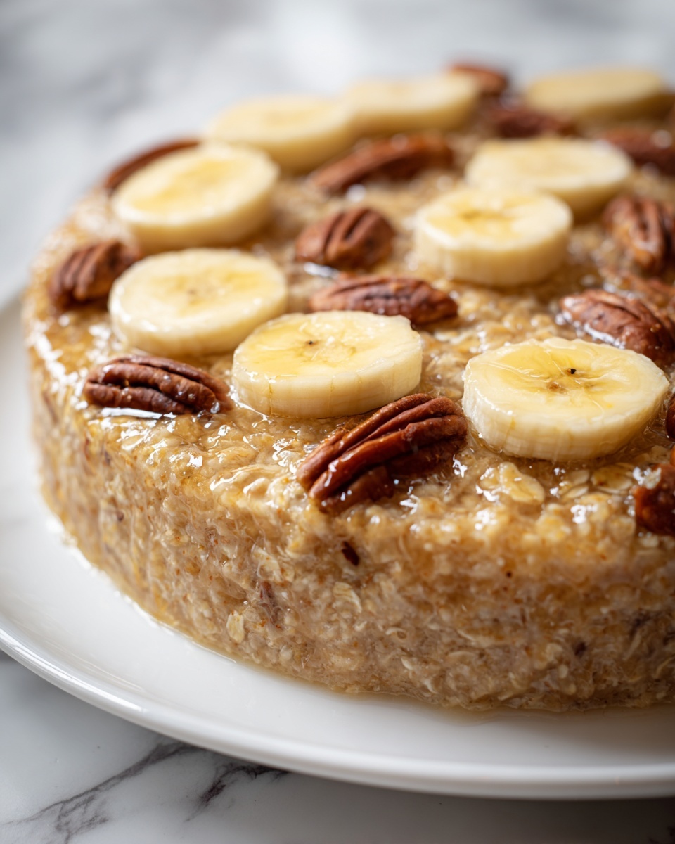 Banana Nut Baked Oatmeal Recipe - Recipe Image