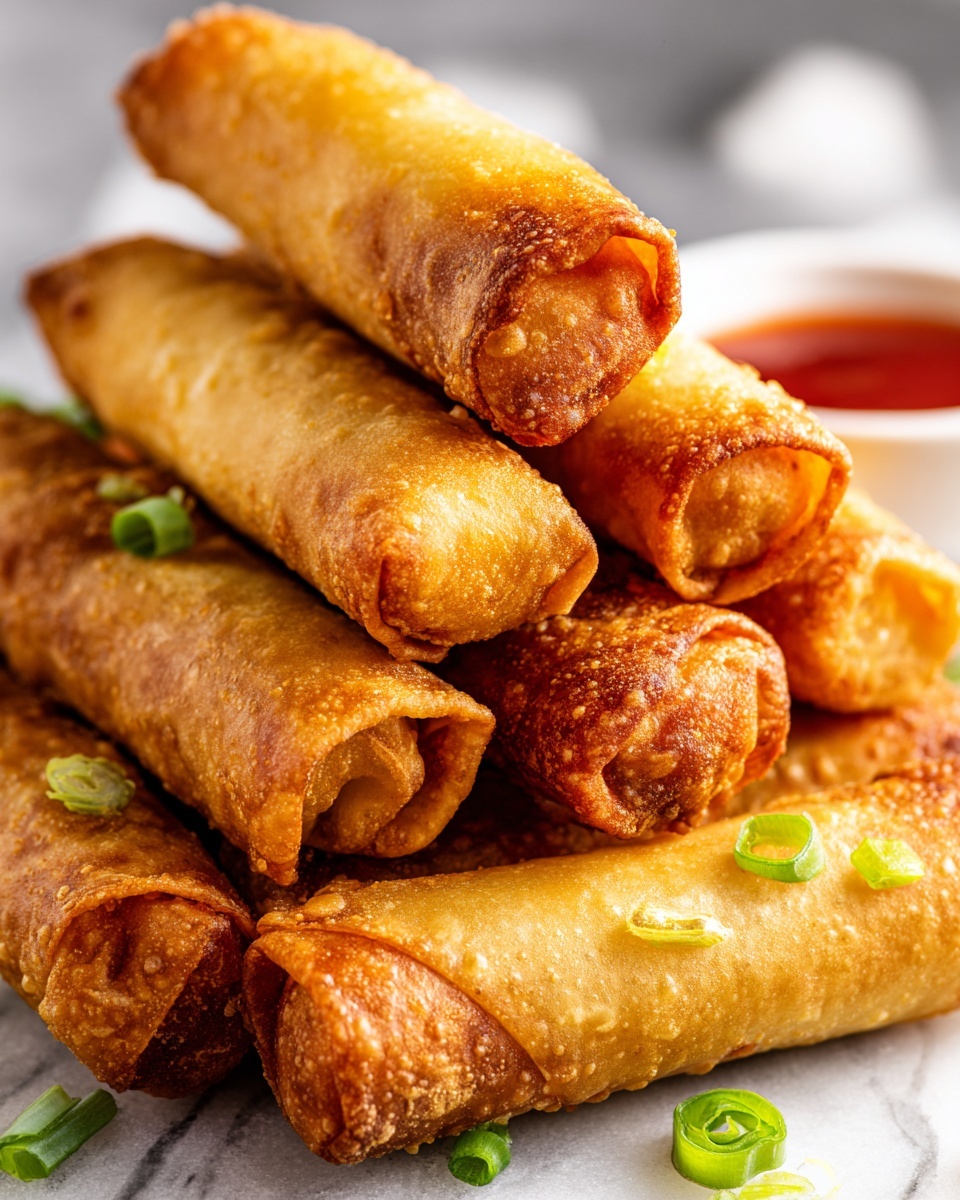 Perfectly Crispy Spring Rolls Recipe - Recipe Image