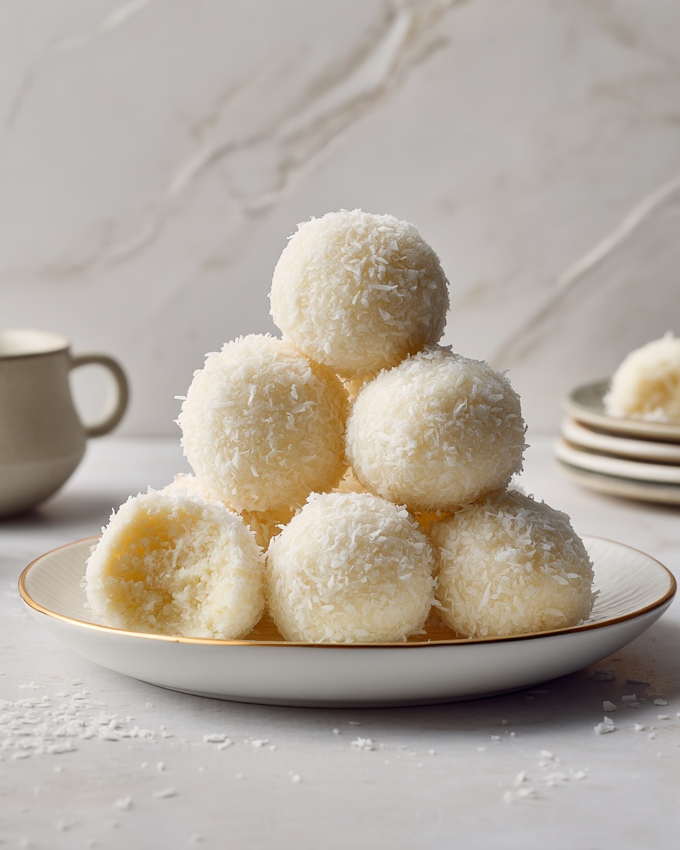 No-Bake Coconut Cookies Recipe - Recipe Image