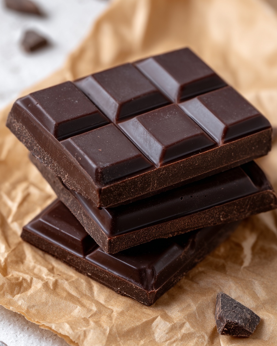 Homemade Chocolate Bars Recipe - Recipe Image