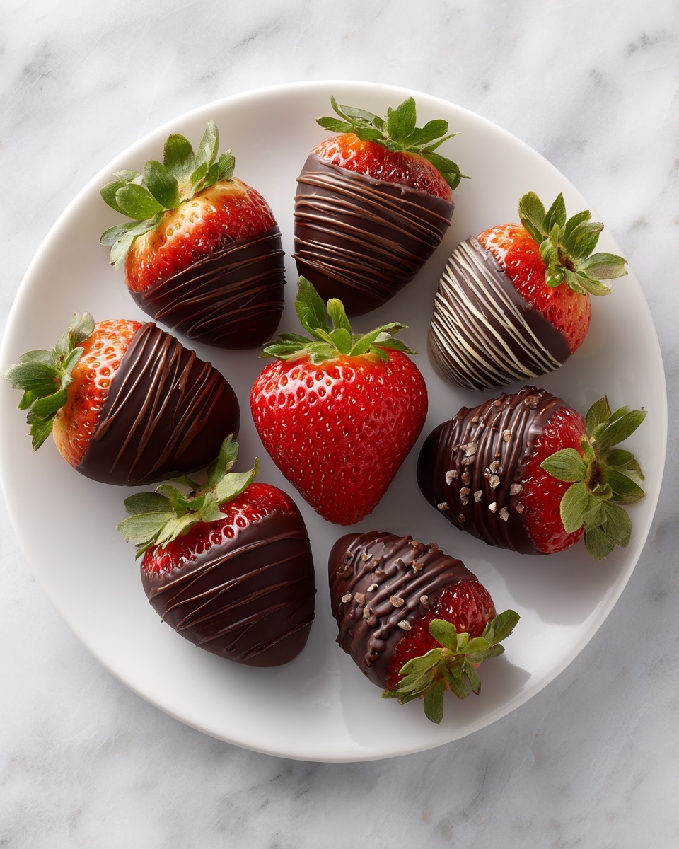 Chocolate-Covered Strawberries Recipe - Recipe Image