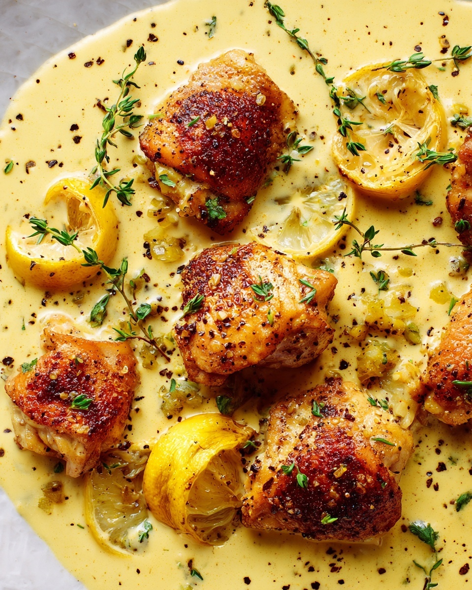 Lemon Cream Chicken Recipe - Recipe Image