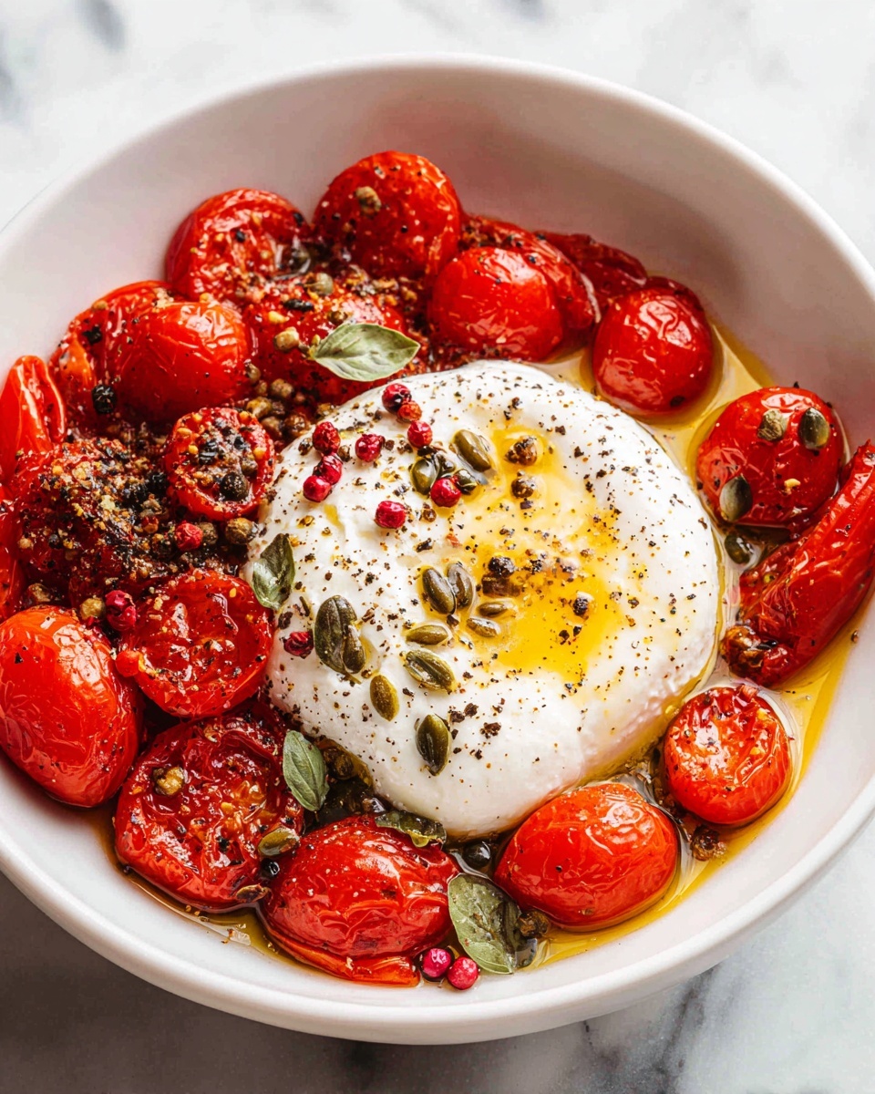 Tomato Confit and Whipped Feta Recipe - Recipe Image