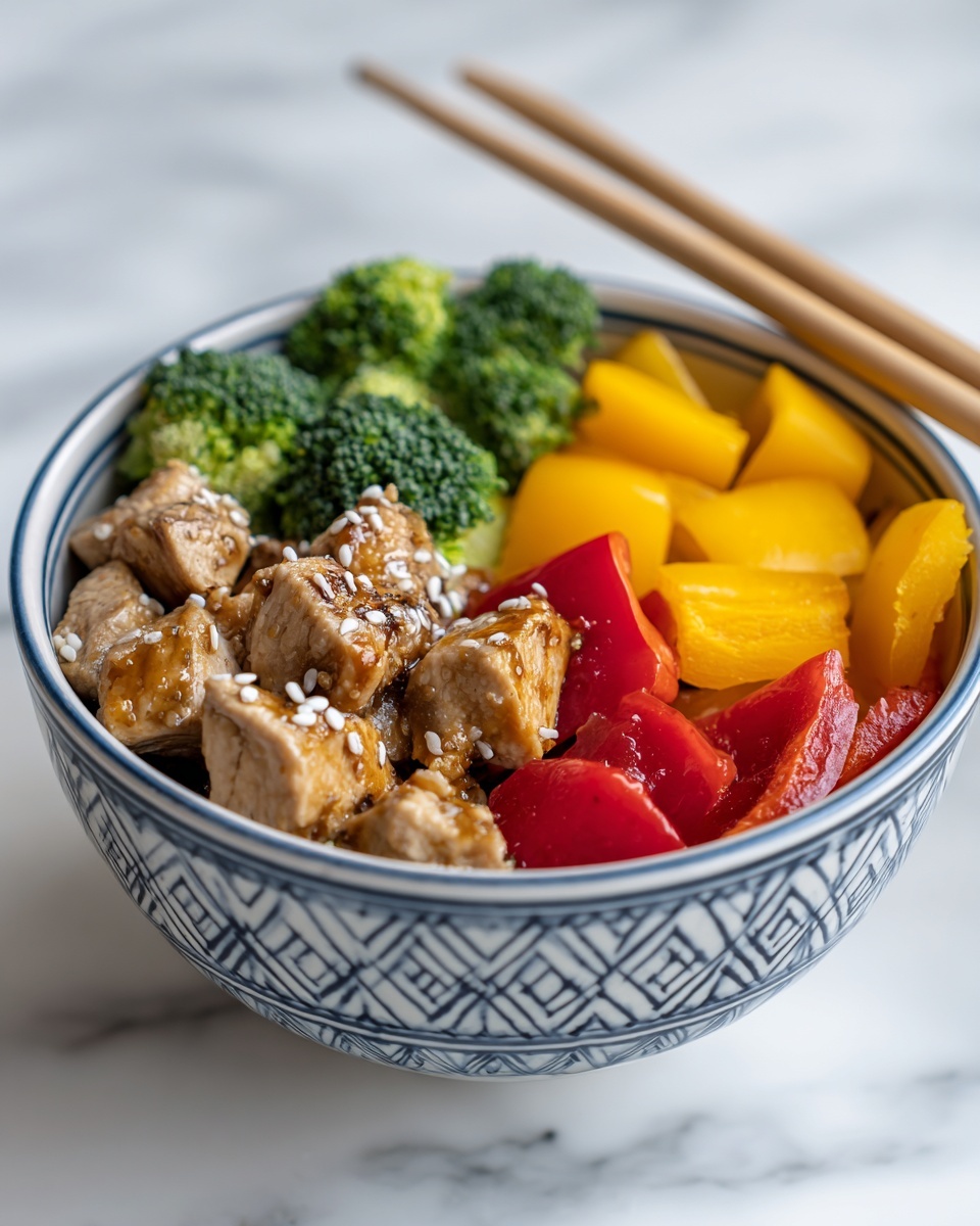 Chicken Stir Fry with Vegetables and Honey Soy Sauce Recipe - Recipe Image