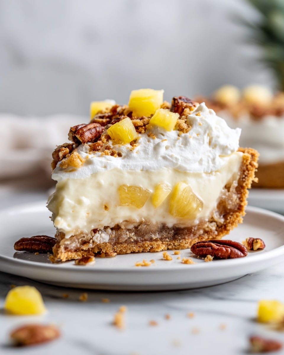 Pineapple Cream Cheesecake Recipe - Recipe Image