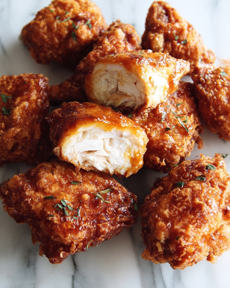 Baked Crunchy Hot Honey Chicken Recipe - Recipe Image