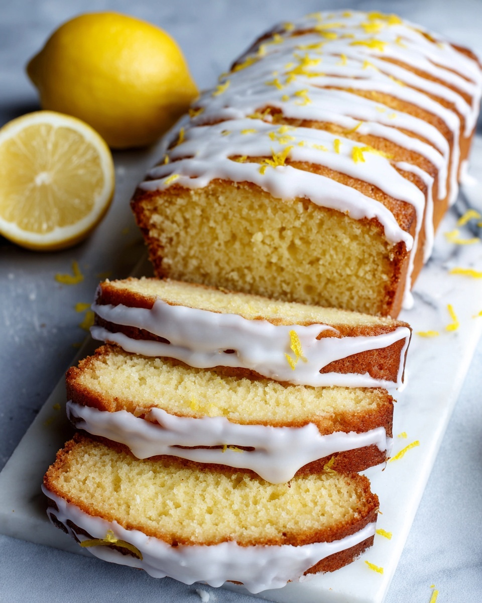 Keto Lemon Bread Recipe - Recipe Image