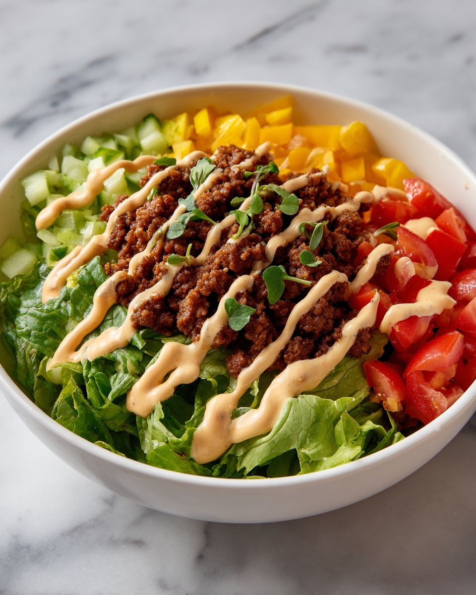 Cheeseburger Bowl Recipe - Recipe Image