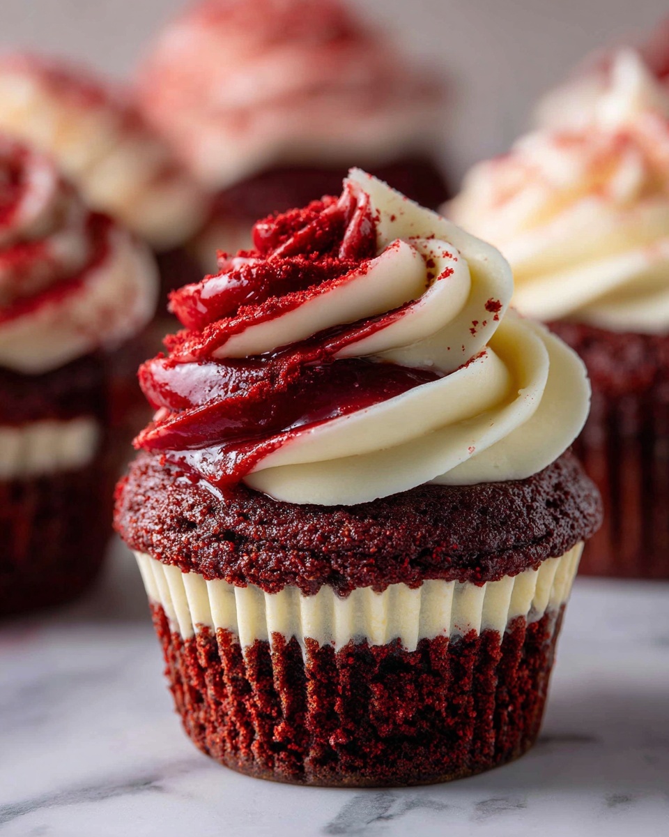 Red Velvet Crush Cupcakes Recipe - Recipe Image