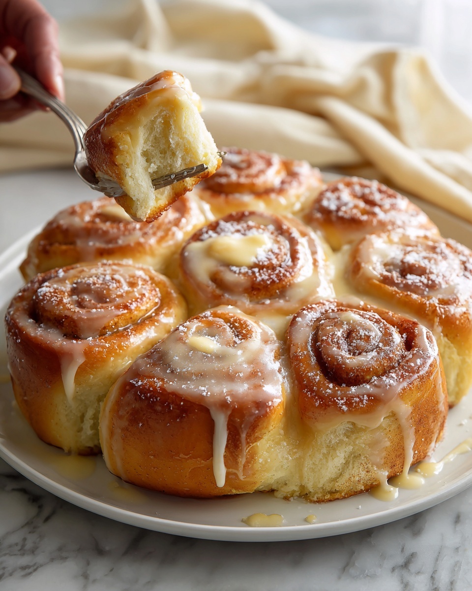Fat-Free Greek Yogurt Cinnamon Rolls Recipe - Recipe Image