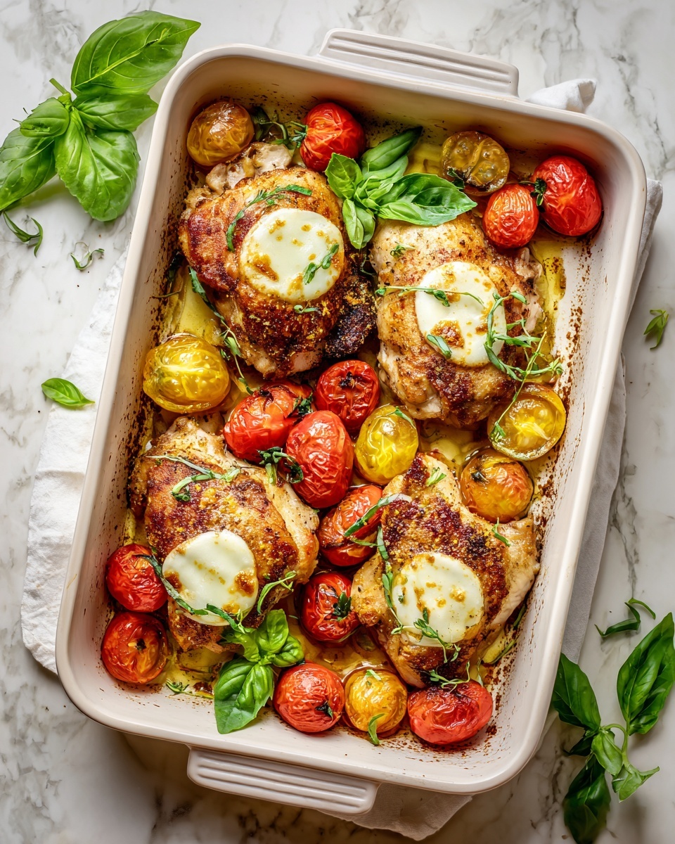 Chicken Caprese Skillet Recipe - Recipe Image