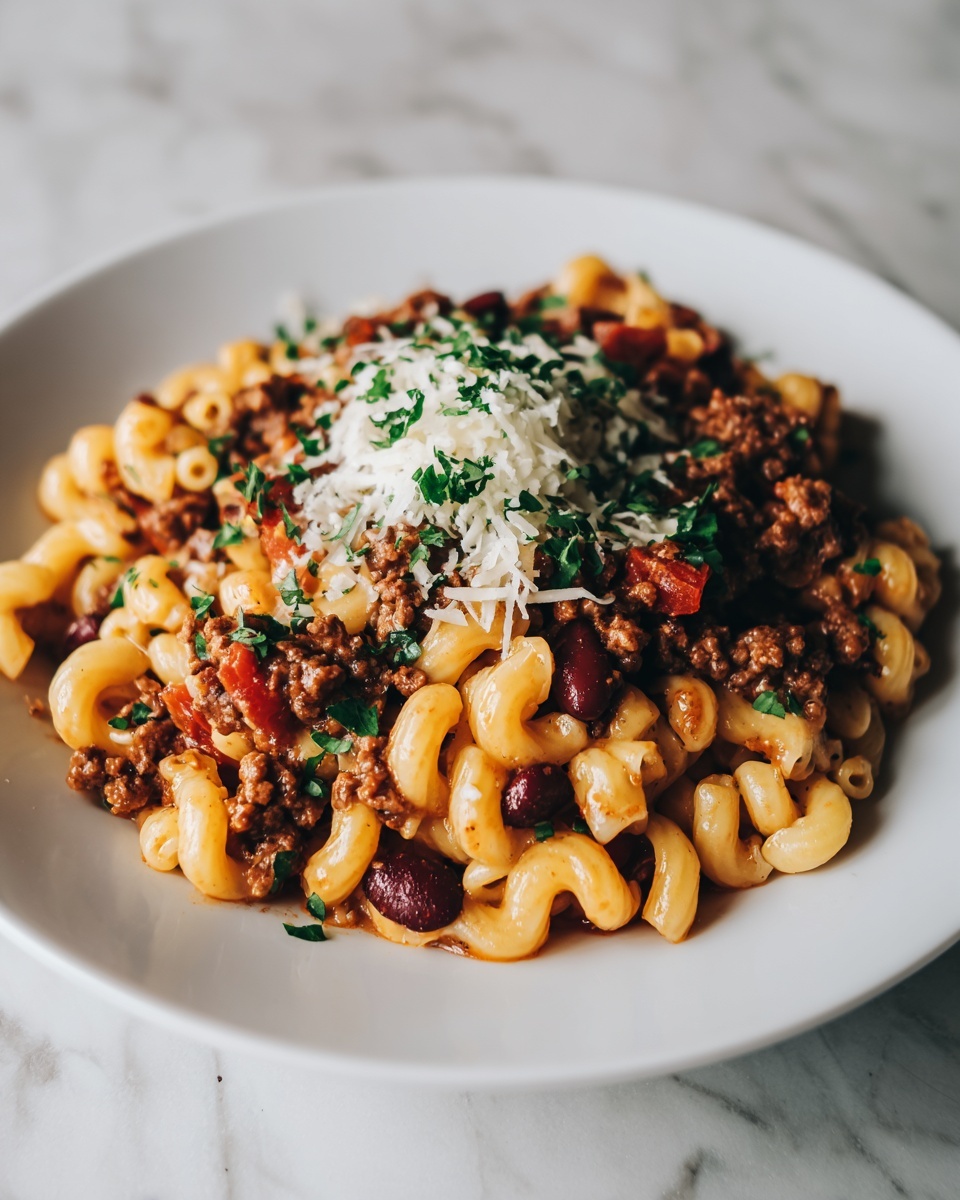 Chili Mac and Cheese Recipe - Recipe Image