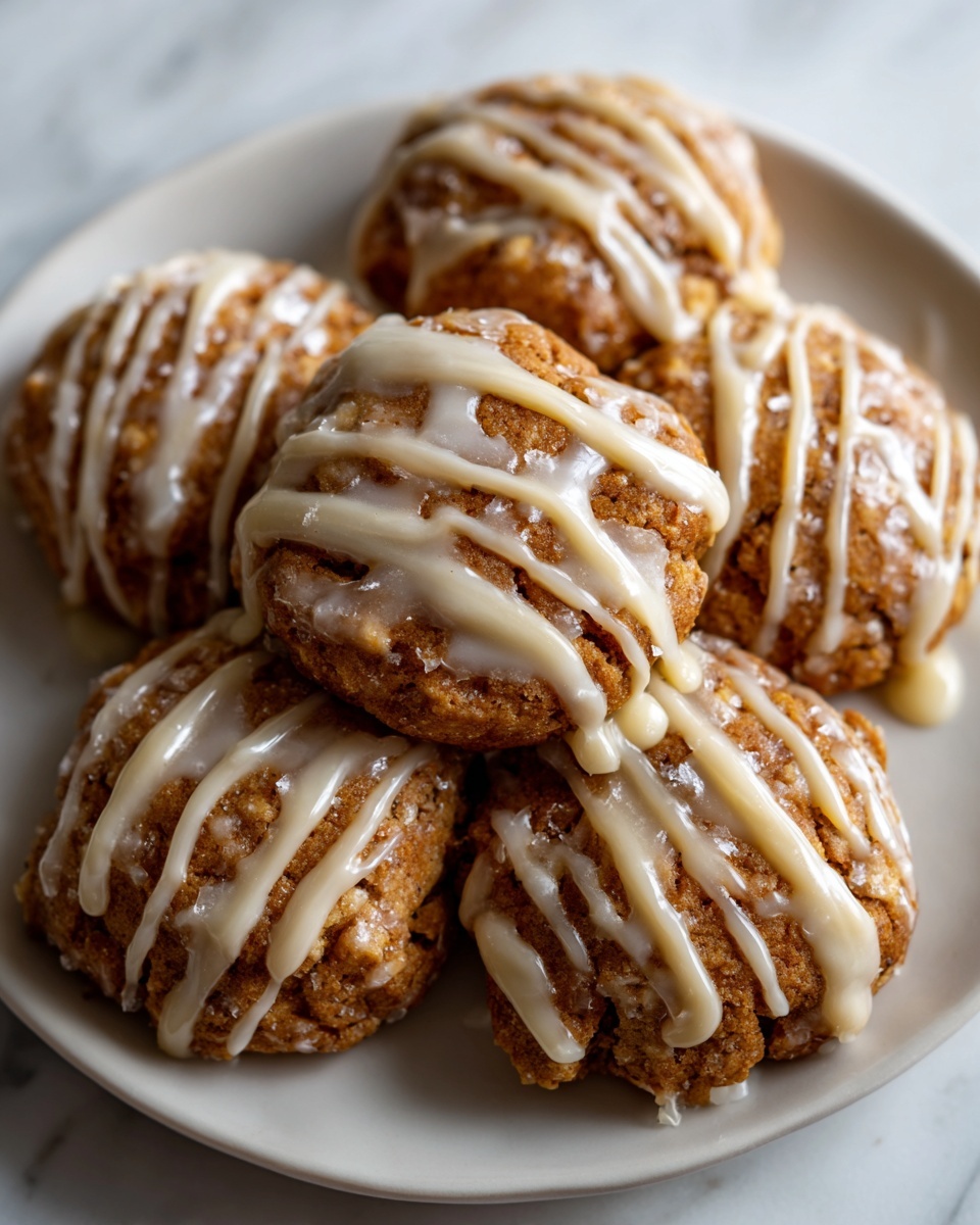 Maple Glazed Cookies Recipe - Recipe Image