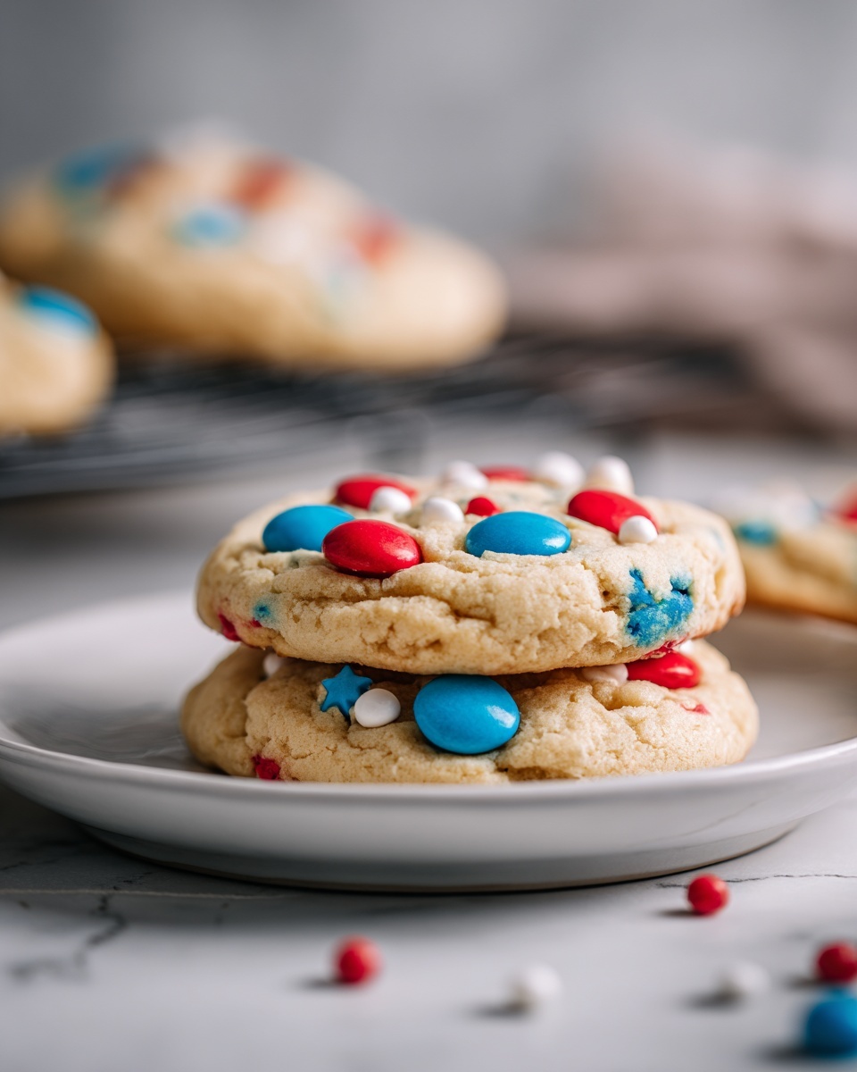 4th of July Cookies Recipe - Recipe Image