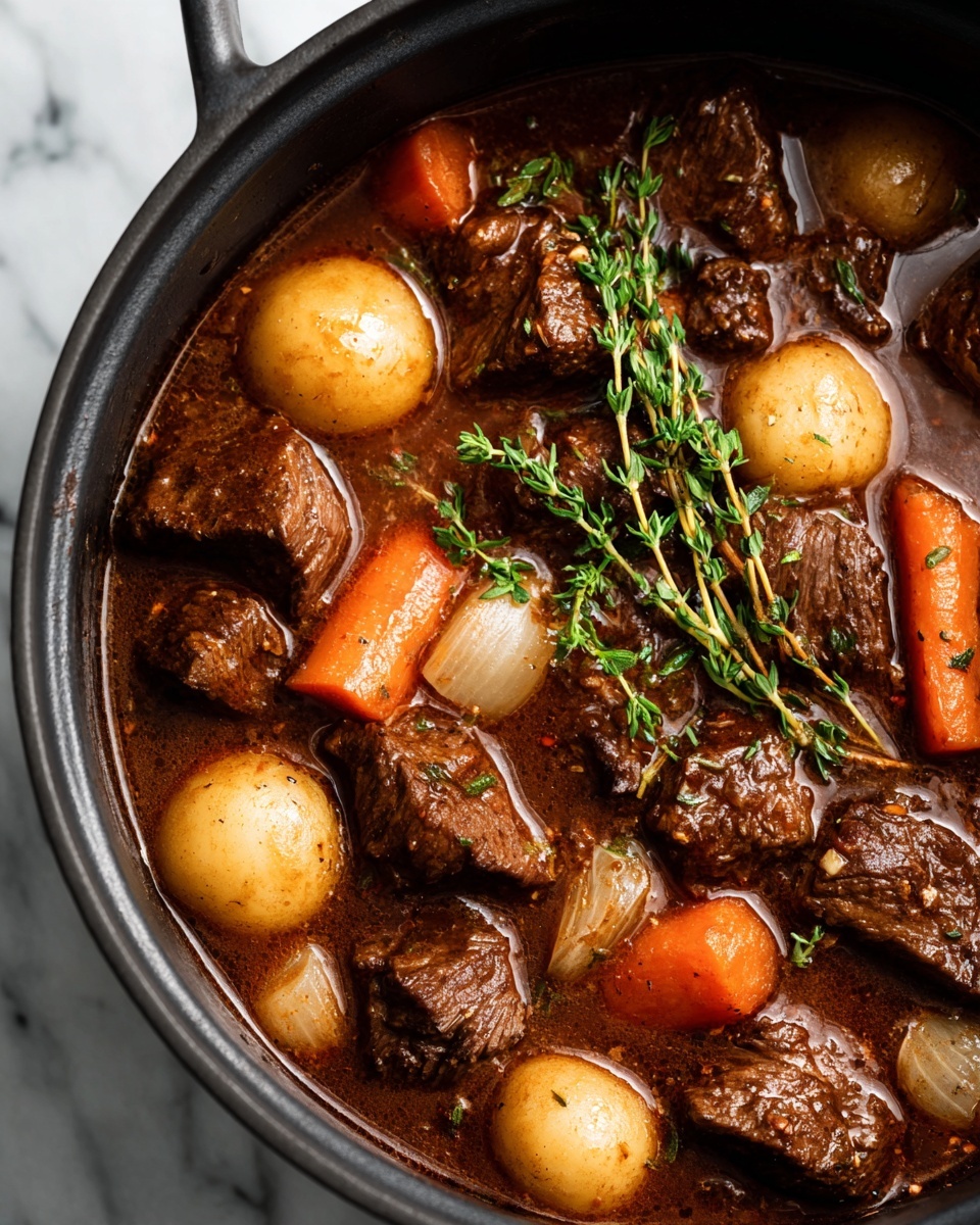 French Beef Bourguignon Recipe - Recipe Image