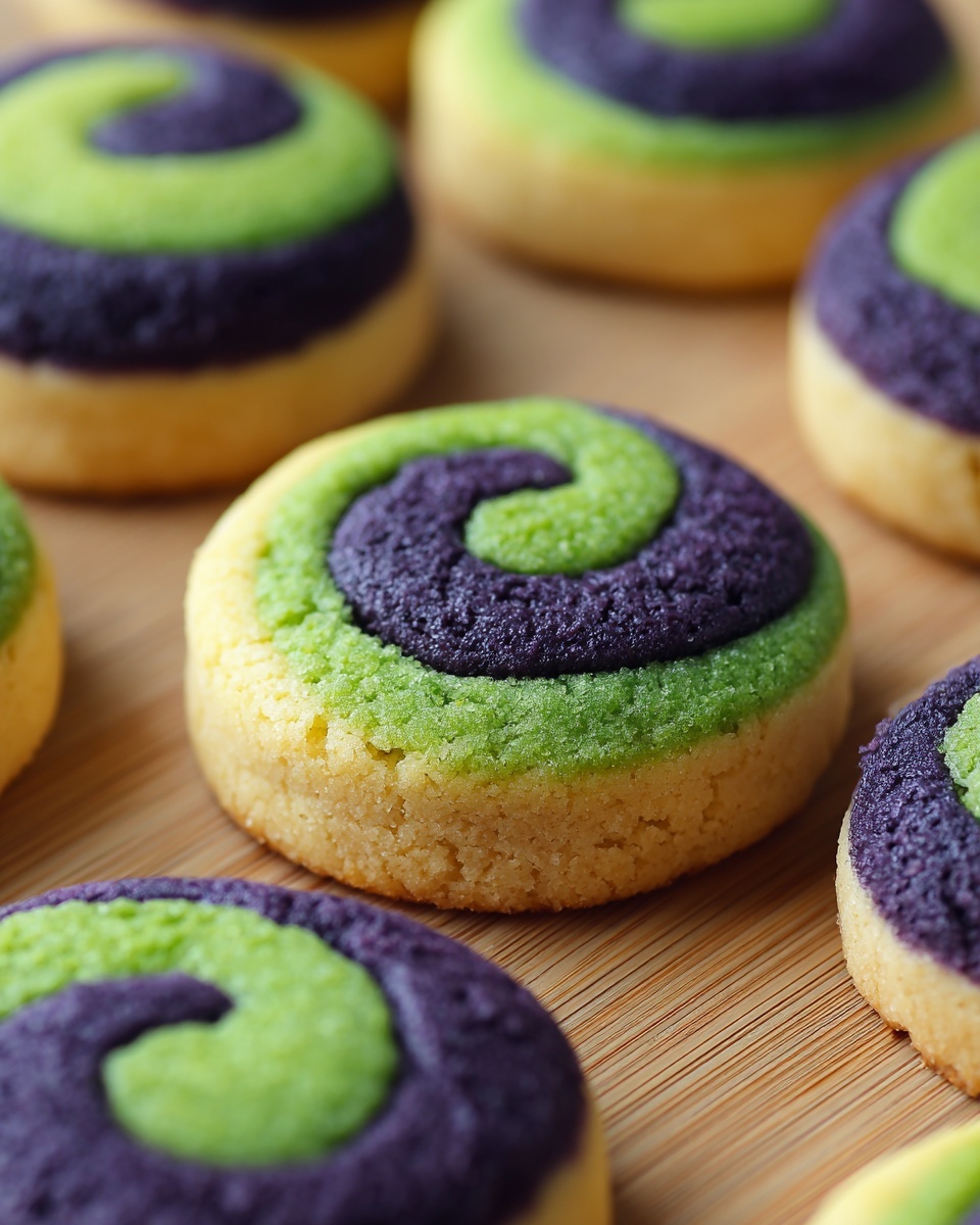 Halloween Pinwheel Cookies Recipe - Recipe Image