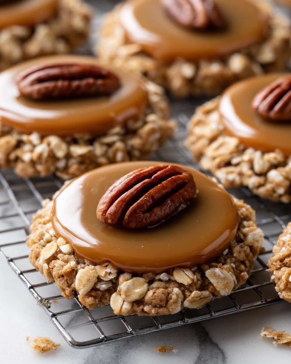 Easy No Bake Pecan Coconut Praline Cookies Recipe - Recipe Image