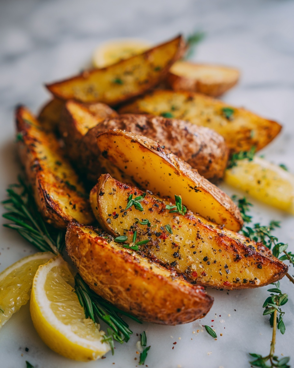 Greek Lemon Potatoes Recipe - Recipe Image