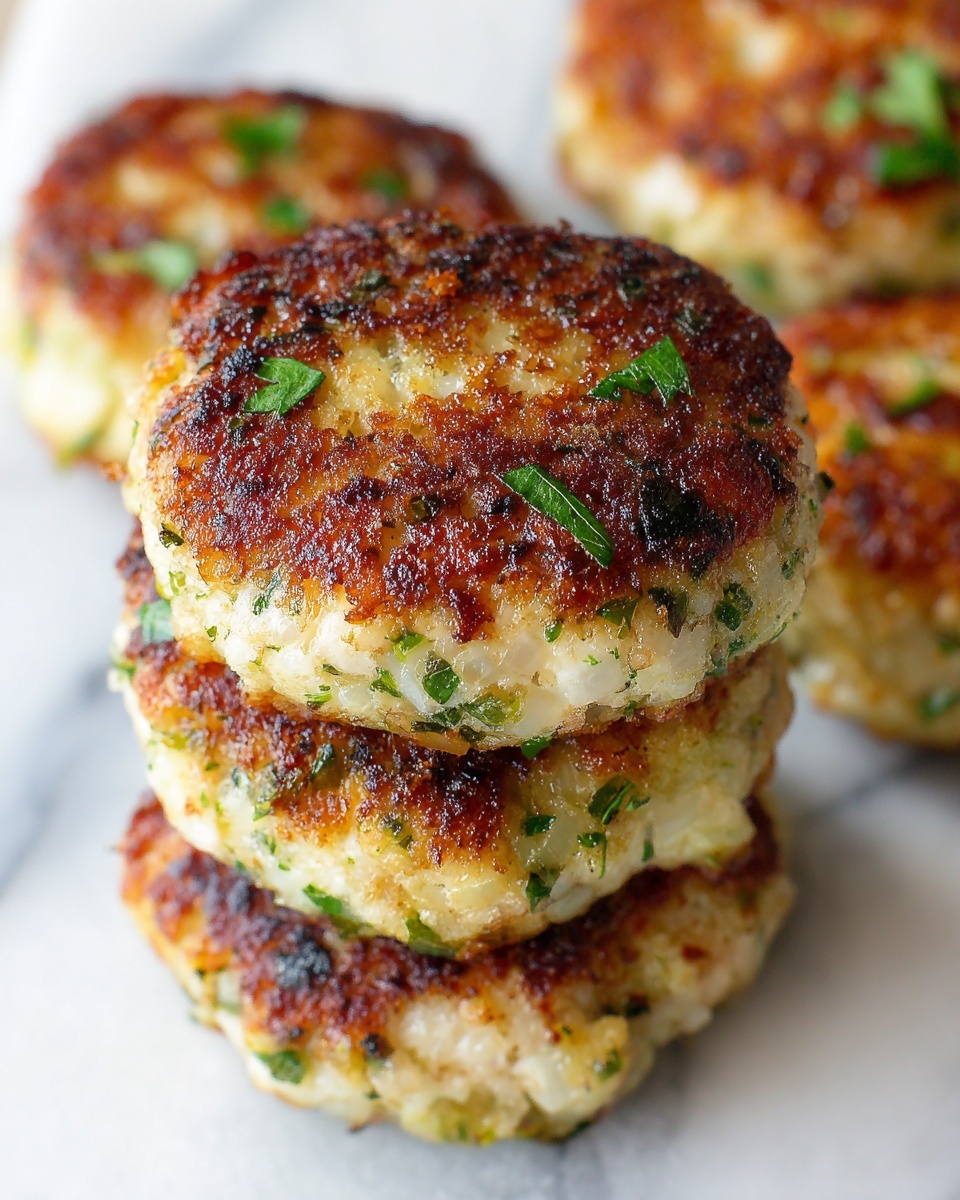 Cabbage Patties with Herb Yogurt Dip Recipe - Recipe Image