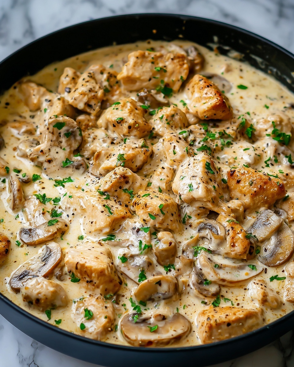 Creamy Chicken Stroganoff Recipe - Recipe Image