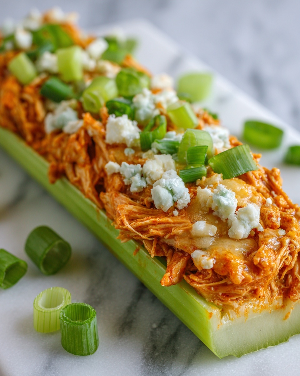 Buffalo Chicken Celery Sticks Recipe - Recipe Image