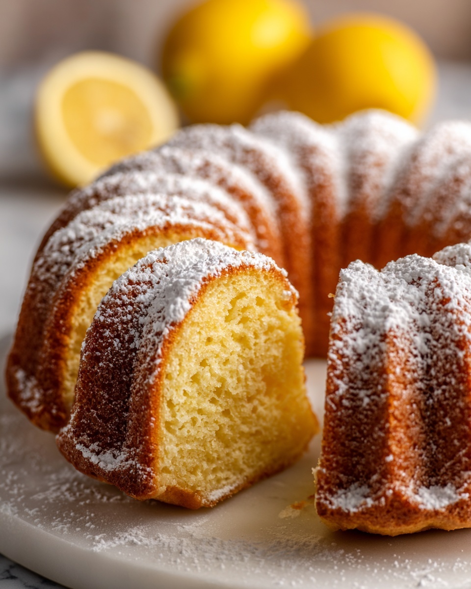 Italian Lemon Pound Cake Recipe - Recipe Image