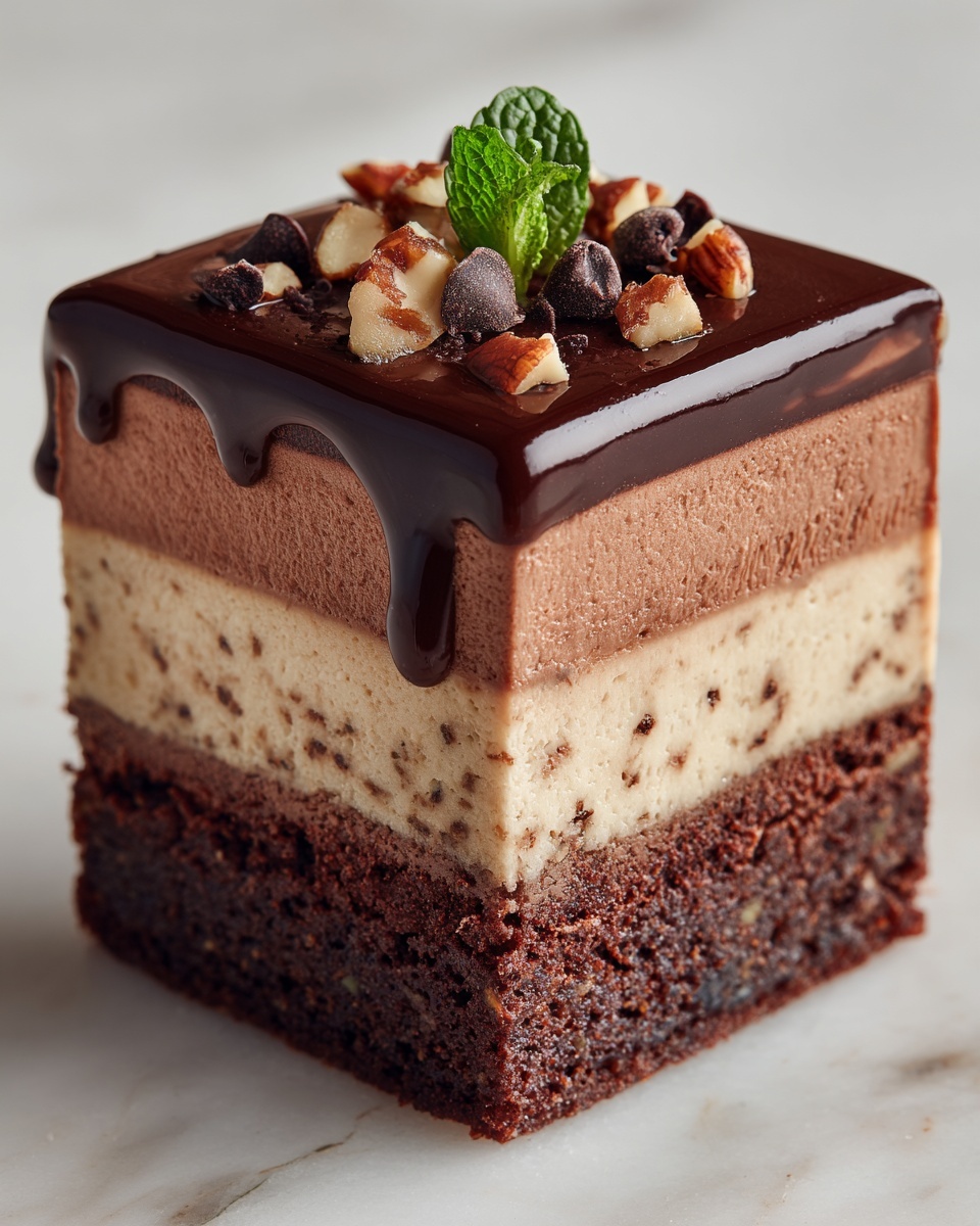 Chocolate Peanut Butter Poke Cake Recipe - Recipe Image