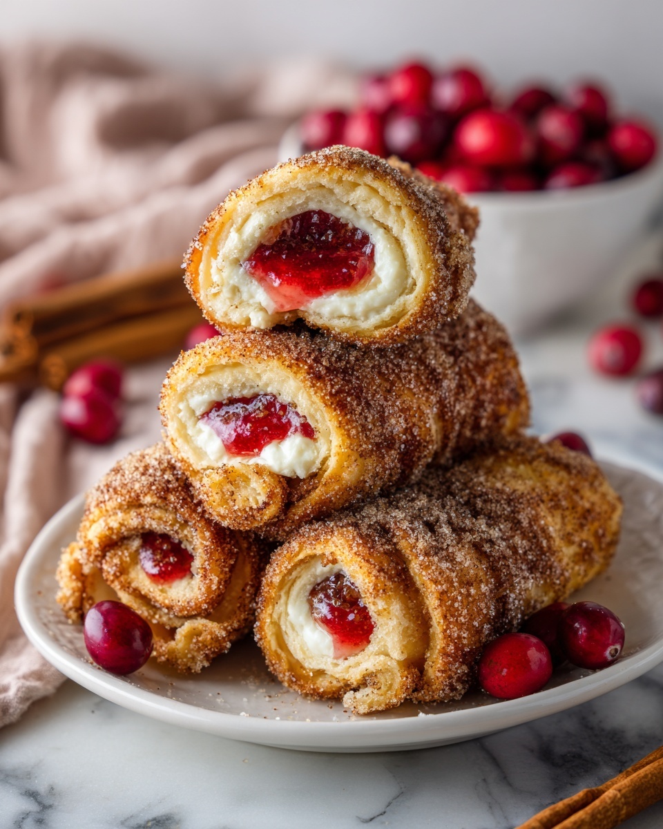 Cherry Cheesecake Egg Rolls Recipe - Recipe Image