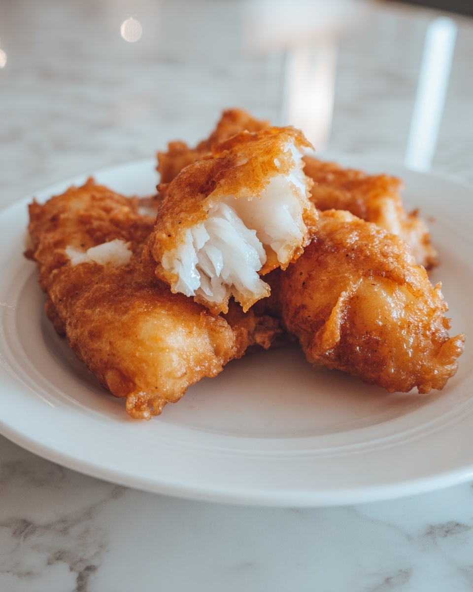 Batter Dipped Fried Fish Recipe - Recipe Image